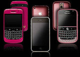 Pink Diamond Studded Cellphone For Your Love