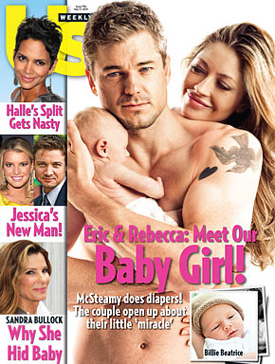 Pictures of Eric Dane and Rebecca Gayheart's Daughter Billie