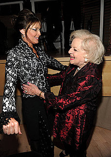 Betty White Hugging Sarah Palin Picture at Time 100 Gala