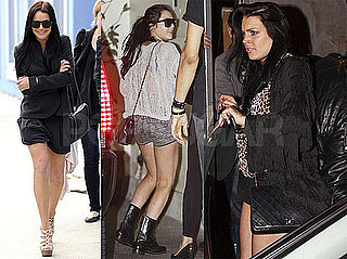 Pictures of Lindsay Lohan Handling Her Legal Business All Around LA