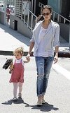 happy mam&daughter