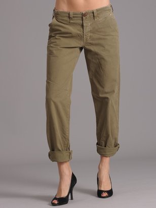 Rolled/Cuffed Baggy Army Khakis