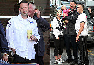 Pictures of Hot Ben Affleck Filming The Town in Boston