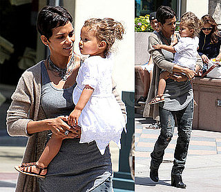Pictures of Halle Berry and Nahla Aubry on Mother's Day