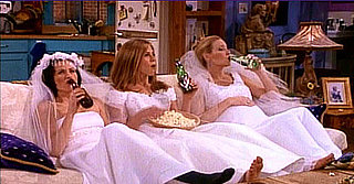 Trying on Wedding Dress Like in Friends Poll