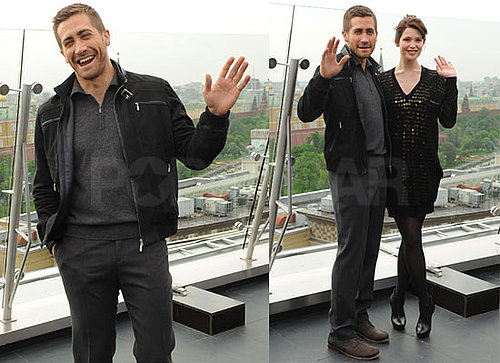 Pictures of Jake Gyllenhaal With Gemma Arterton at a Prince of Persia Press Call in Moscow