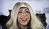 Picture of Lady Gaga in Black Veil