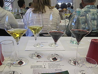 Inside a Riedel Comparative Wine Glass Tasting