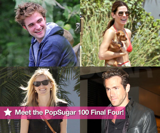 Robert, Reese, Ryan, and Sandra — Meet the PopSugar 100 Final Four! Robert, Reese, Ryan, and Sandra — Meet the PopSugar 100 Final Four!