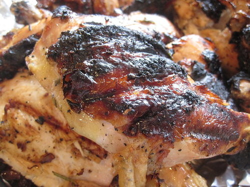 Grilled Citrus Chicken Under a Brick Grilled Citrus Chicken Under a Brick
