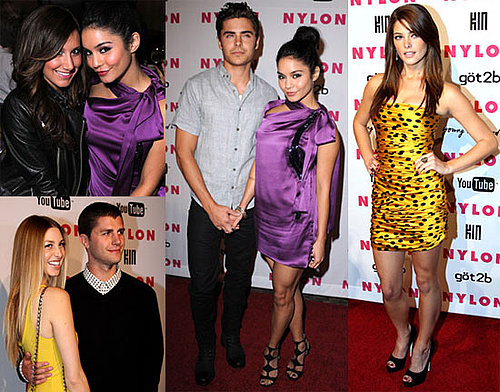 Pictures Whitney Port, Zac Efron, Vanessa Hudgens, Ashley Tisdale, Ashley Greene And Portia Doubleday at a Nylon Party in LA