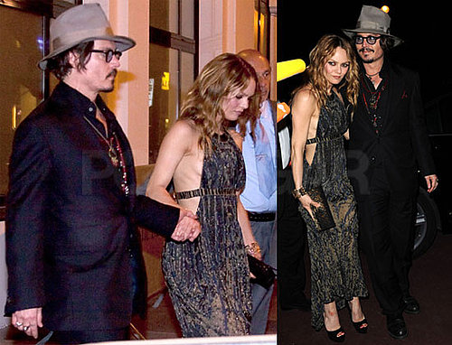Pictures of Johnny Depp and Vanessa Paradis at Chanel Party During Cannes 2010-05-19 19:30:59