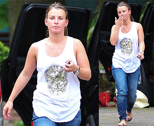 Pictures of Coleen Rooney Unpacking Baby Kai 's Pram in Liverpool at Her Mum's House, Wayne Rooney Talks Fatherhood