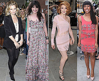 Pictures of Kate Moss at Topshop Knightsbridge Opening and Afterparty with Daisy Lowe, Nicola Roberts, Alexandra Burke, 2010-05-20 01:00:00