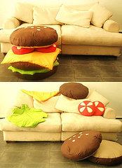 Hamburger Scatter Cushions Hamburger Scatter Cushions