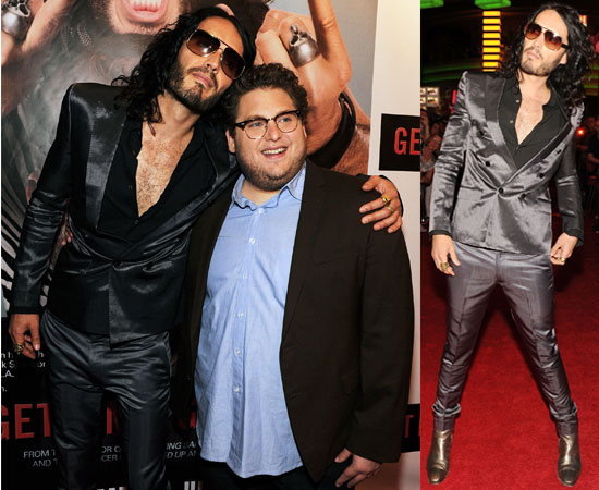 Pictures of Russell Brand and Jonah Hill at Get Him to the Greek Screening in Las Vegas Pictures of Russell Brand and Jonah Hill at Get Him to the Greek Screening in Las Vegas