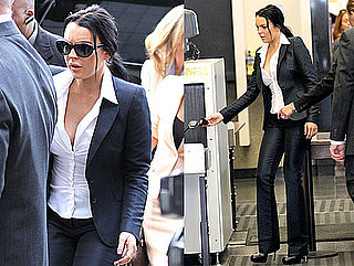 Pictures of Lindsay Lohan at Court in LA