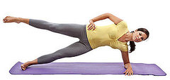 Side Plank Leg Lift