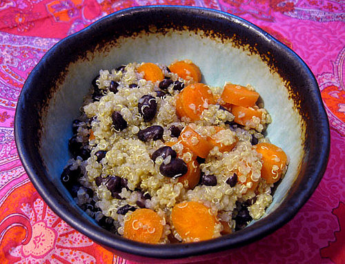 Recipe For Carrot Quinoa With Black Beans