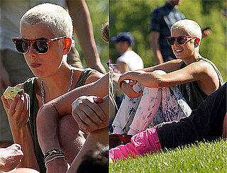Pictures of Agyness Deyn and Henry Holland Enjoying the British Sunshine in Primrose Hill
