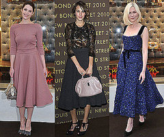 Pictures of Gemma Arterton, Alexa Chung, and Kirsten Dunst at Louis Vuitton Bond Street Opening in London