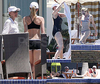 Pictures of Ellen DeGeneres in a Bathing Suit and Portia de Rossi in a Bikini in Mexico