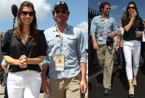 Pictures of Bradley and Jessica Biel
