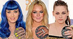 MTV Movie Awards Neon Nail Polish Trend