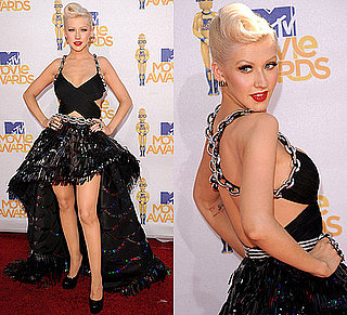 Christina Aguilera at 2010 MTV Movie Awards 2010-06-06 17:31:01