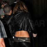 Guess Who's Baring Her Belly? Guess Who's Baring Her Belly?