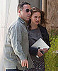 Natalie Portman's Naked iPad On Set