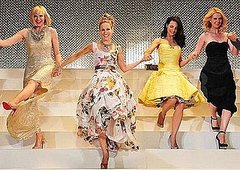 Pictures of Sex and the City 2 Japan Premiere Kim Cattrall, Sarah Jessica Parker, Kristin Davis and Cynthia Nixon in Tokyo