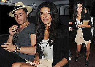 Pictures of Gossip Girl Stars Ed Westwick And Jessica Szohr Together in London