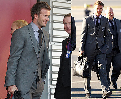 Pictures of David Beckham and England Squad Arriving in South Africa for World Cup 2010-06-03 17:30:57