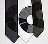 Vinyl Record Neck Tie