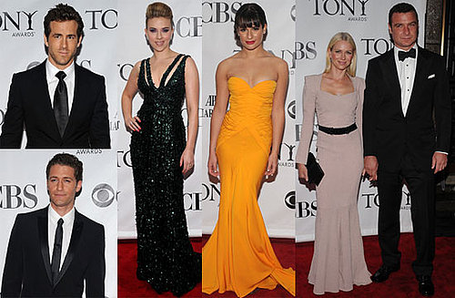 Pictures of Katie Holmes, Liev Schreiber, Scarlett Johansson, Will Smith, And Ryan Reynolds at The Tonys 2010-06-14 07:05:00