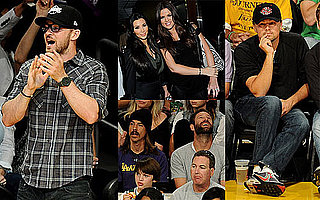 Pictures of Justin Timberlake And Leonardo DiCaprio at a Lakers Game 2010-06-07 09:15:00