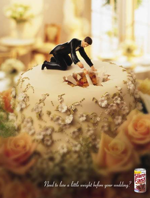 Pics of Slim Fast Wedding Ads