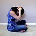 Seated Clasping Neck Stretch 