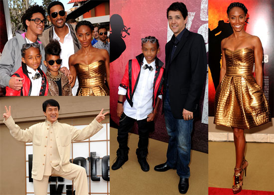 Pictures from Karate Kid Premiere