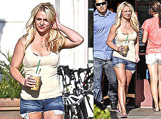 Pictures of Britney Spears at Starbucks in LA