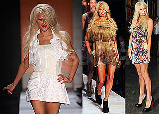 Pictures of Paris Hilton Walking During 2010 Sao Paulo Fashion Week