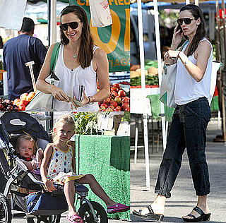 Pictures of Jennifer Garner, Violet and Seraphina Affleck in LA