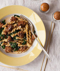 Gemelli With Spicy Sausage and Spinach Recipe Gemelli With Spicy Sausage and Spinach Recipe