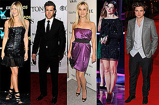 Pictures of Jennifer Aniston, Ryan Reynolds, Reese Witherspoon, Sandra Bullock and Robert Pattinson