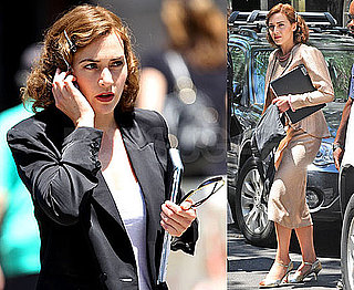 PIctures of Kate Winslet Filming Mildred Pierce in Manhattan