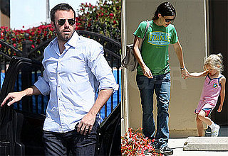 Pictures of Ben Affleck, Violet Affleck, and Jennifer Garner in LA