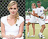 Pictures of Diana Vickers Promoting Wimbledon