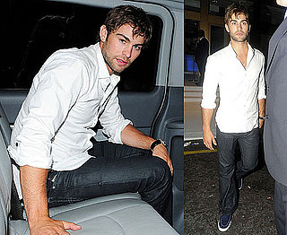 Pictures of Chace Crawford Out in London, Cast in Peace, Love and Misunderstanding With Jane Fonda and Catherine Keener