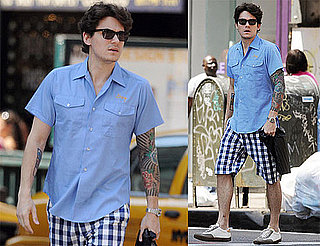 Pictures of John Mayer Walking Around in NYC